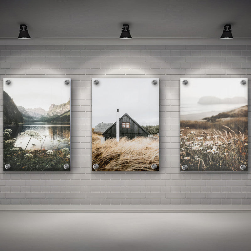 LuxuryStroke's Nature Painting Landscape, Beautiful Landscape Artand Landscape Painting Artwork - Landscape Art: A Trio Of Scenic Masterpieces