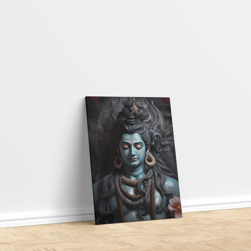 LuxuryStroke's Lord Shiva Paintigs , Lord Shiva Art Paintingsand Lord Shiva Paintigs - Shiva's Divine Resonance: Spiritual Artistry
