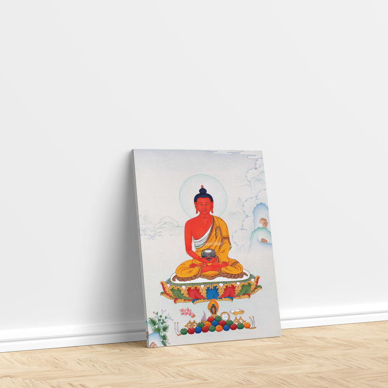 LuxuryStroke's Meditating Buddha Painting, Buddha Paintingand Medicine Buddha Painting - Medicine Buddha Painting