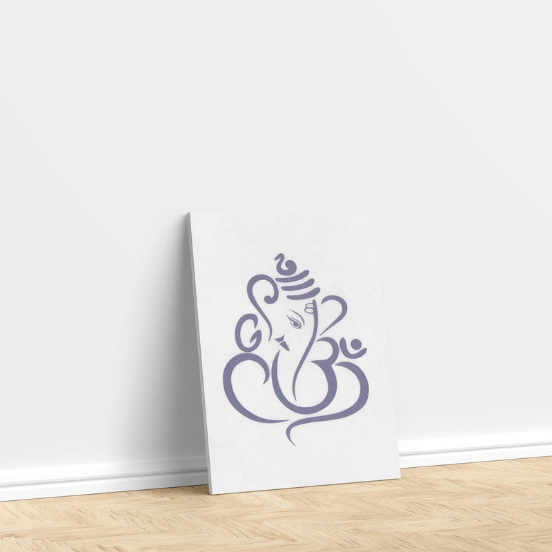 LuxuryStroke's Abstract Ganesha Doodle Art, Ganesh Line Artand Ganeshji Line Art - Contemporary Lord Ganesha Painting