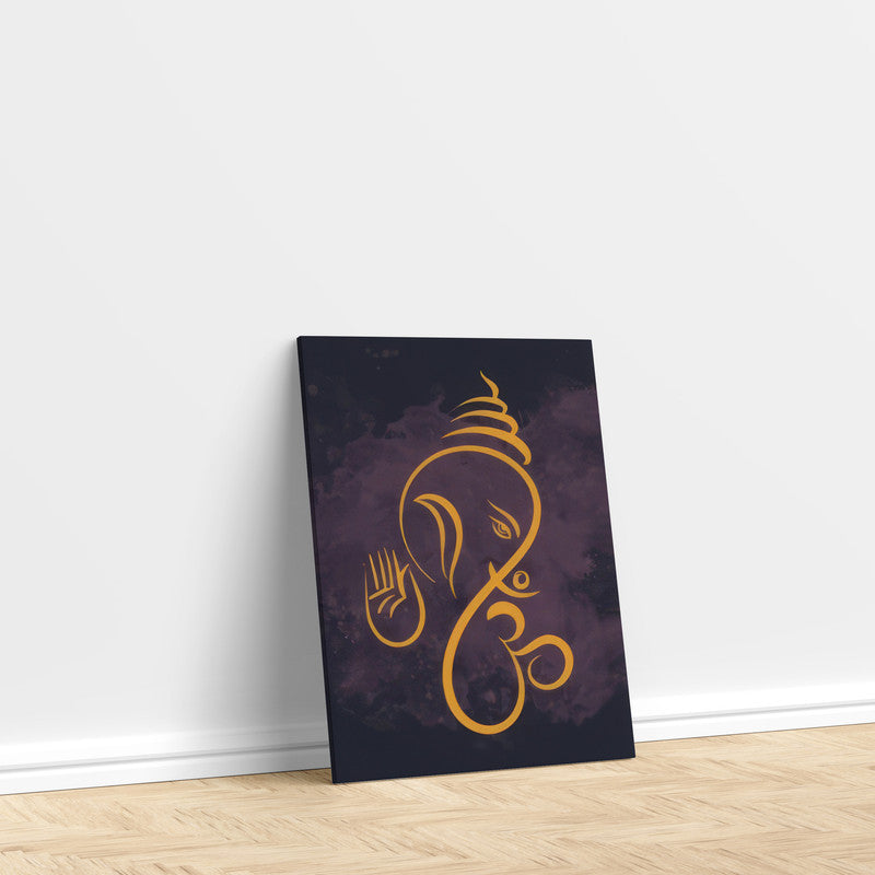 LuxuryStroke's Abstract Ganesha Doodle Art, Ganesh Line Artand Ganeshji Line Art - Contemporary Lord Ganesh Paintings