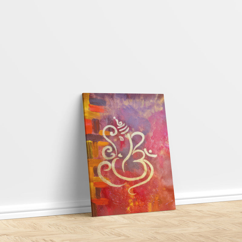 LuxuryStroke's Abstract Ganesha Doodle Art, Ganesh Line Artand Ganeshji Line Art - Contemporary Modern Ganesha Painting
