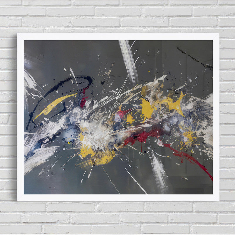 LuxuryStroke's Abstract Art Modern Art, Minimalist Modern Abstract Artand Abstract Acrylic Landscape Painting - Aesthetic Abstract Art Painting