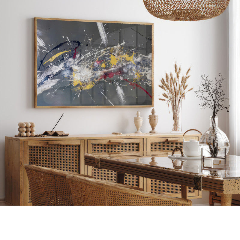 LuxuryStroke's Abstract Art Modern Art, Minimalist Modern Abstract Artand Abstract Acrylic Landscape Painting - Aesthetic Abstract Art Painting
