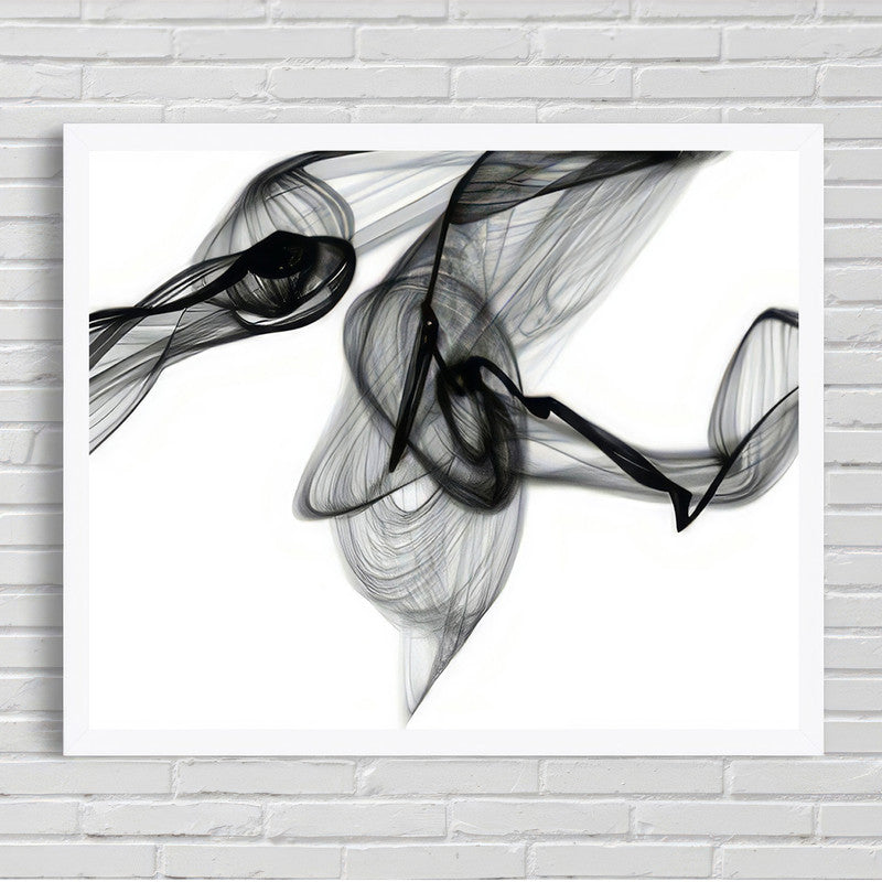 LuxuryStroke's Black White Modern Art, Minimalist Modern Abstract Artand Abstract Acrylic Landscape Painting - Abstract Art Painting