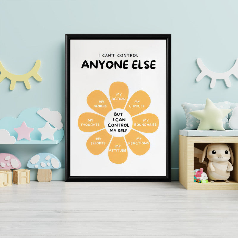 LuxuryStroke's Motivational Paintings For Students, Childrens Bedroom Wall Picturesand Children Nursery Wall Art - Affirmations For Kids