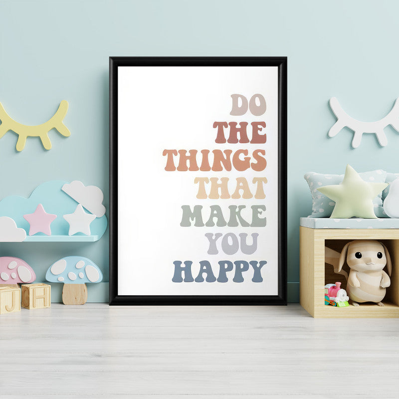 LuxuryStroke's Motivational Paintings For Students, Childrens Bedroom Wall Picturesand Children Nursery Wall Art - Affirmations For Kids