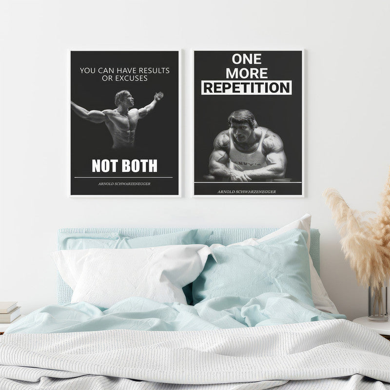 LuxuryStroke's Motivational Art Painting, Motivational Acrylic Paintingand Best Motivational Painting - Dual Inspiration: A Set Of 2 Motivational Masterpieces