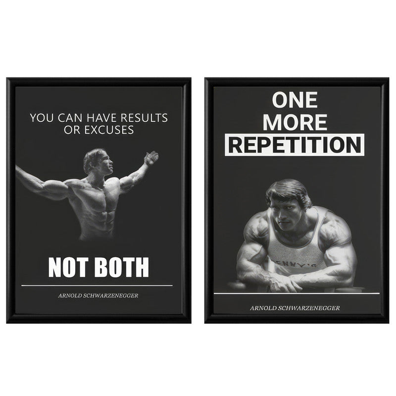 LuxuryStroke's Motivational Art Painting, Motivational Acrylic Paintingand Best Motivational Painting - Dual Inspiration: A Set Of 2 Motivational Masterpieces
