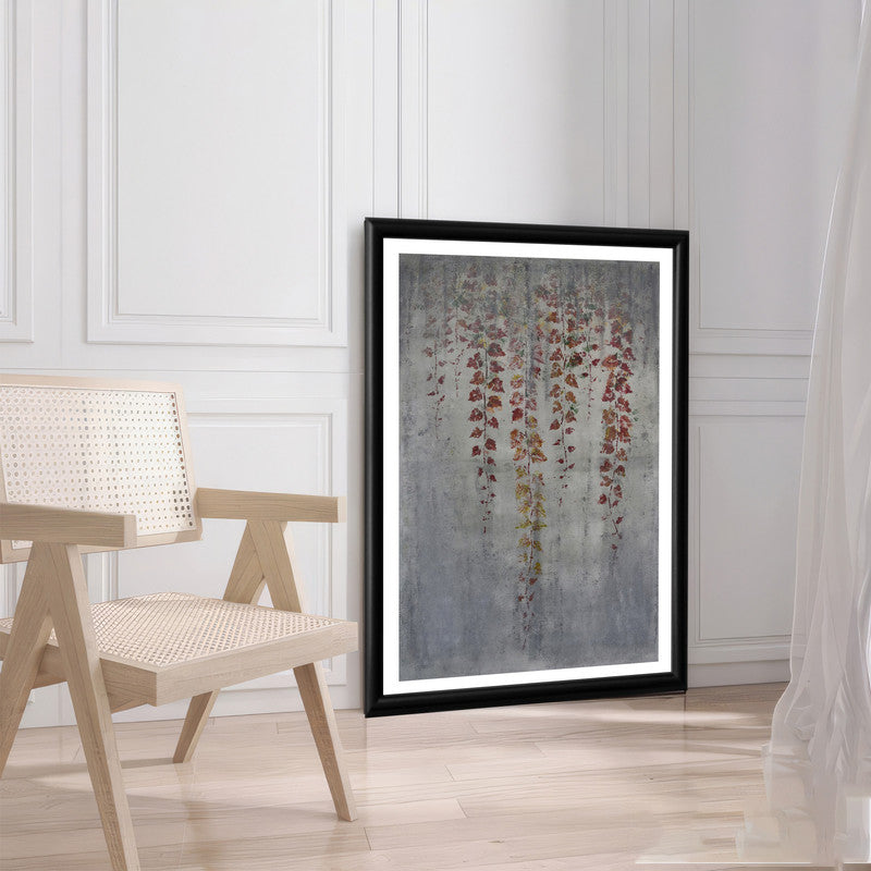 LuxuryStroke's Minimalistic Landscape Art, Acrylic Scenery Paintingand Landscape Art Watercolor - Whispers Of Nature: Impressionist Landscape Wall Art