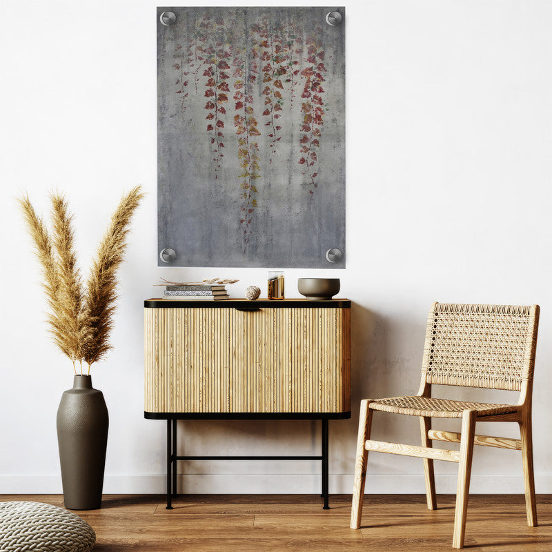 LuxuryStroke's Minimalistic Landscape Art, Acrylic Scenery Paintingand Landscape Art Watercolor - Whispers Of Nature: Impressionist Landscape Wall Art