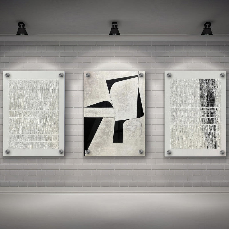 LuxuryStroke's Abstract Boho Art, Abstract Artworkand Abstract Art Modern Art - Boho And Abstract Fusion - Set Of 3 Paintings