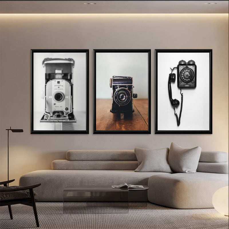 LuxuryStroke's Most Inspirational Paintings, Motivation Paintingsand Best Motivational Painting - Motivational Art - For Photography Enthusiasts - Set Of 3 Paintings