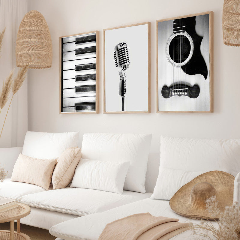 LuxuryStroke's Most Inspirational Paintings For Music Artists, Motivation Paintings For Music Artistsand Best Motivational Painting - Motivational Alt - Music Love - Set Of 3 Paintings