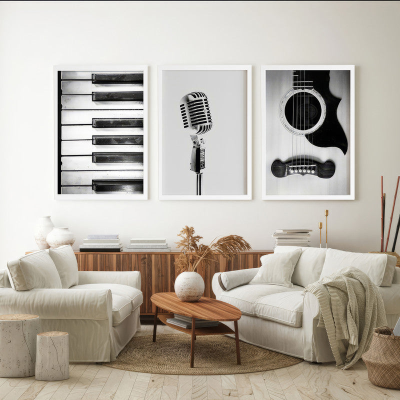 LuxuryStroke's Most Inspirational Paintings For Music Artists, Motivation Paintings For Music Artistsand Best Motivational Painting - Motivational Alt - Music Love - Set Of 3 Paintings