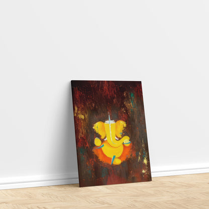 LuxuryStroke's Abstract Ganesha Doodle Art, Ganesh Line Artand Ganeshji Line Art - Contemporary Modern Art Ganesha Painting