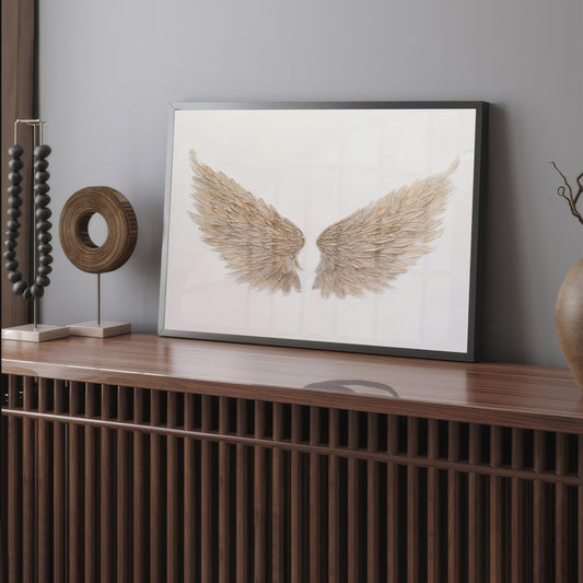 LuxuryStroke's Wings Art Abstract Painting, Paintings Of Animalsand Abstract Animal Paintings - Flying Wings