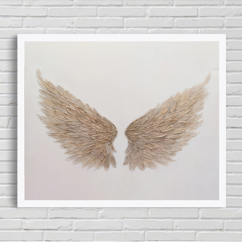 LuxuryStroke's Wings Art Abstract Painting, Paintings Of Animalsand Abstract Animal Paintings - Flying Wings