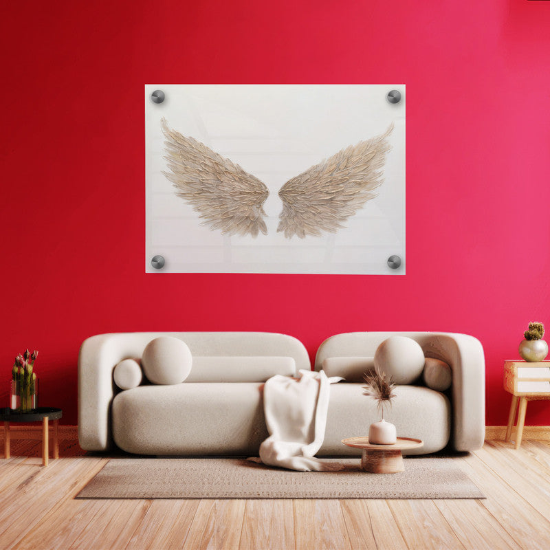 LuxuryStroke's Wings Art Abstract Painting, Paintings Of Animalsand Abstract Animal Paintings - Flying Wings