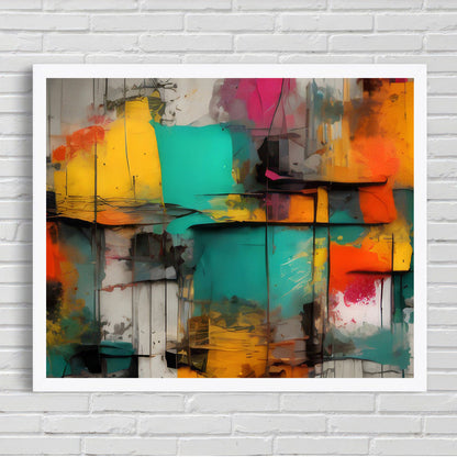 LuxuryStroke's Modern Abstract Canvas Painting, Abstract Acrylicand Modern Abstract Art - Abstract Art Painting