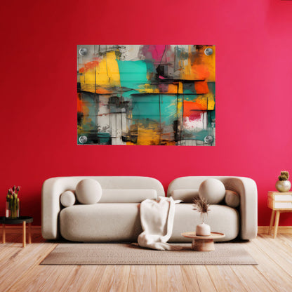 LuxuryStroke's Modern Abstract Canvas Painting, Abstract Acrylicand Modern Abstract Art - Abstract Art Painting