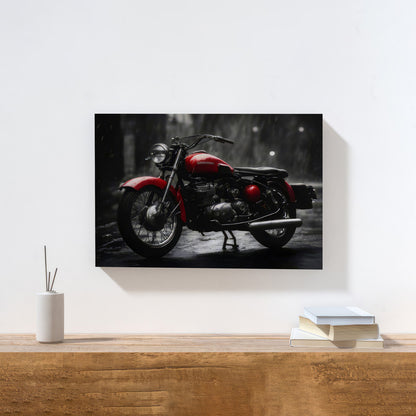 LuxuryStroke's Abstract Bike Painting, Abstract Acrylic Painting Landscapeand Abstract Acrylic Landscape Painting - Bike Power