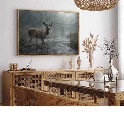LuxuryStroke's Deer Artwork, Deer Art Paintingand Paintings Of Animals - Deer Painting