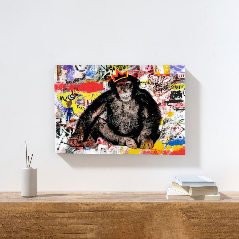 LuxuryStroke's Quirky Painting, Funky Abstract Monkey Art Paintingand Abstract Animal Paintings - Quirky Monkey