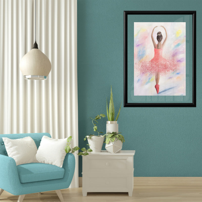 LuxuryStroke's Childrens Bedroom Wall Pictures, Beautiful Girl Wall Artand Nursery Canvas Wall Art - Dancing Angel