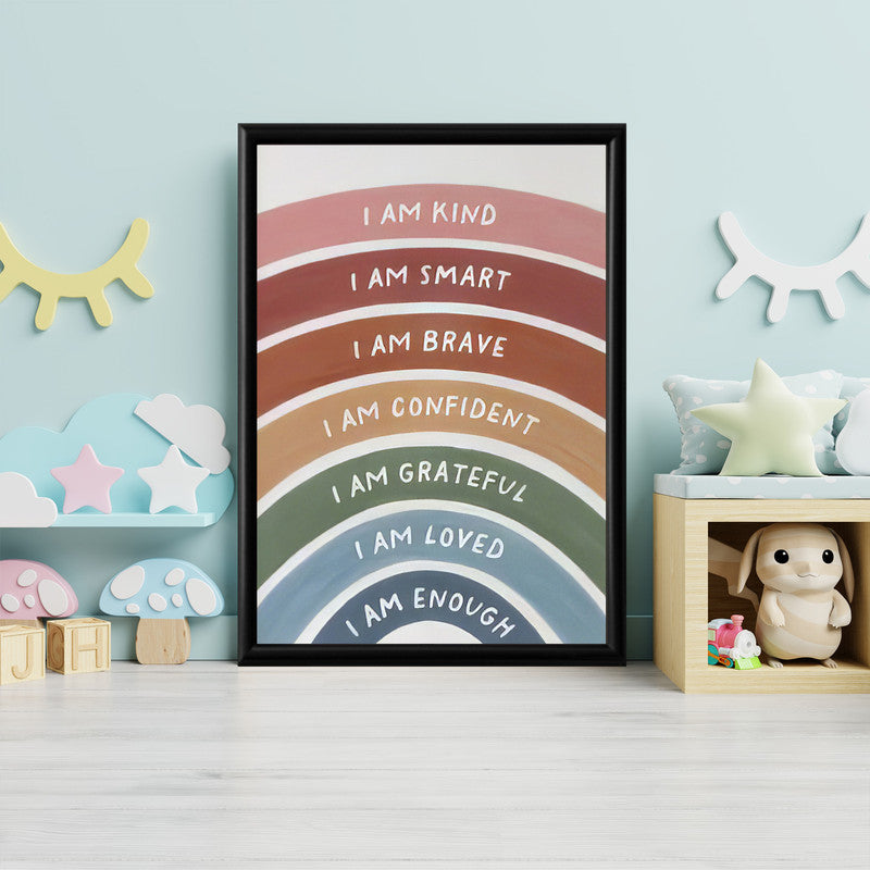 LuxuryStroke's Motivational Paintings For Students, Childrens Bedroom Wall Picturesand Children Nursery Wall Art - Motivation For Kids