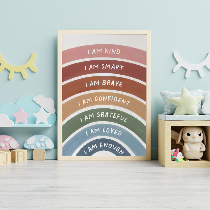 LuxuryStroke's Motivational Paintings For Students, Childrens Bedroom Wall Picturesand Children Nursery Wall Art - Motivation For Kids