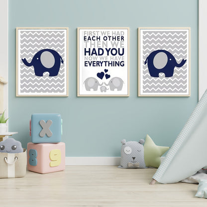 LuxuryStroke's Motivational Paintings For Students, Childrens Bedroom Wall Picturesand Nursery Animal Wall Art - Art For Kids Rooms