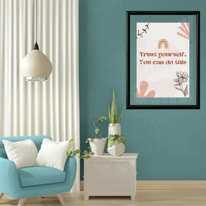 LuxuryStroke's Motivational Paintings For Students, Childrens Bedroom Wall Picturesand Children Nursery Wall Art - Affirmations For Kids