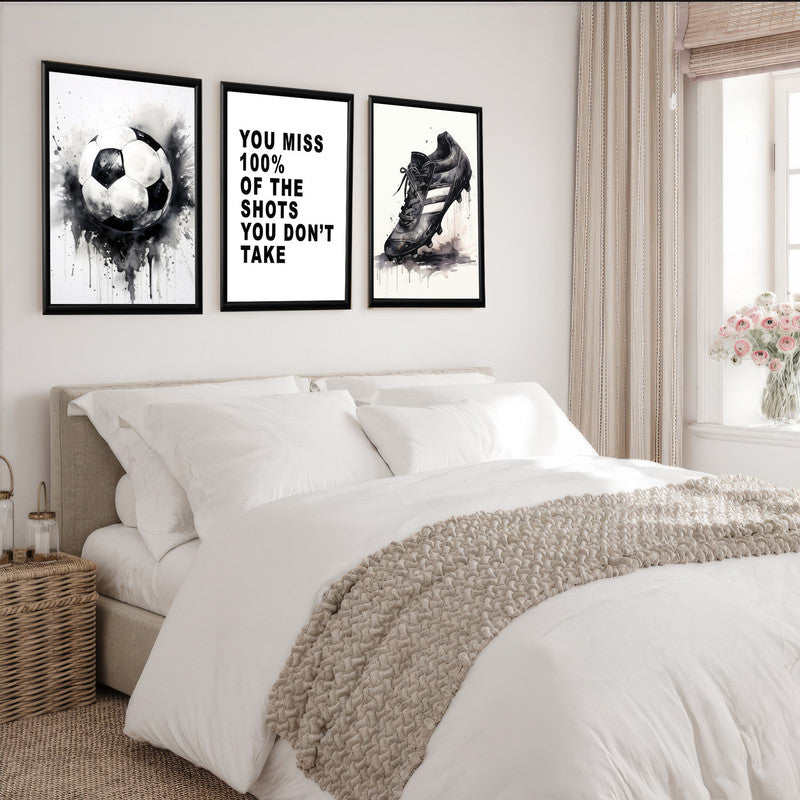 LuxuryStroke's Motivation Paintings With Quotes For Football Lovers, Motivation Painting Quotesand Painting Motivational Quotes - Motivation Art For Football - Fueling The Soccer Spirit Through A Set Of Motivational Masterpieces