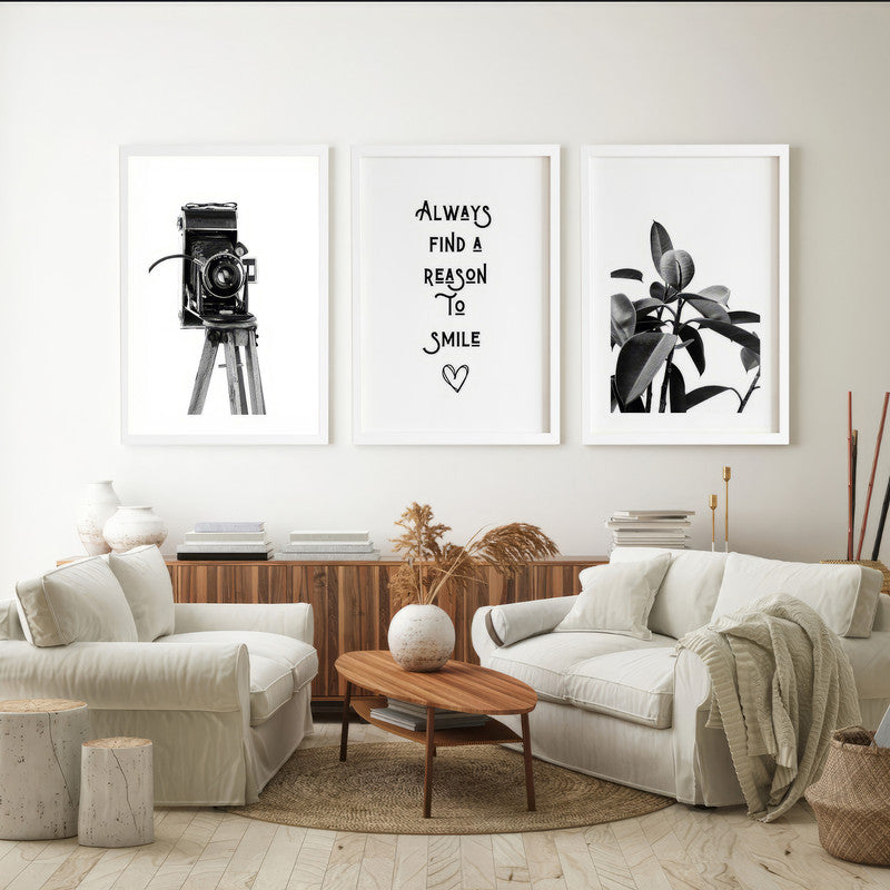 LuxuryStroke's Motivation Painting Quotes, Painting Motivational Quotesand Inspirational Art Paintings - Motivational Art - For Photography Enthusiasts - Set Of 3 Paintings